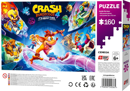 Puzzle 160 Kids Crash Bandicoot 4 It's About Time