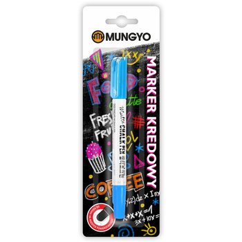 Marker kredowy MUNGYO niebieski na blistrze