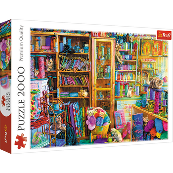 Puzzle 2000 obserwacyjne Koci raj 27113