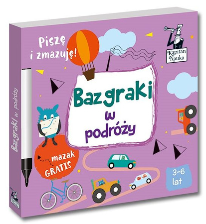 Bazgraki w podróży. Kapitan Nauka. Bazgraki wyd. 2