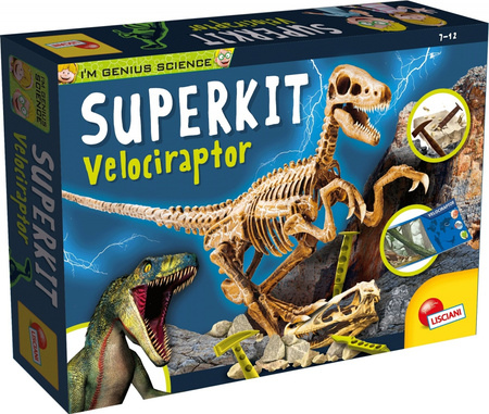 Zestaw edukacyjny Superkit Velociraptor I'm a genius 304-80632