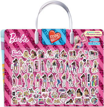 Wielkie marzenia. Barbie. Kocham naklejać