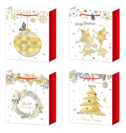 Torebki prezentowe BN 12 sztuk mix wzorów WK 22420 M