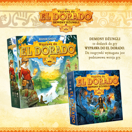 Gra Wyprawa do El Dorado Demony dżungli dodatek