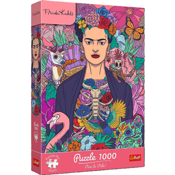 PUZZLE 1000 Trefl Premium Plus Frida Kahlo Kwitnąca dusza 12096