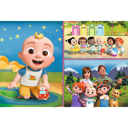 Puzzle 15 Super Giant Cocomelon,Wesoły dzień przyjaciół 42011