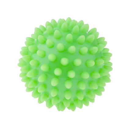 Piłka z kolcami piszcząca 6,7 cm 1szt.dla zwierząt mix