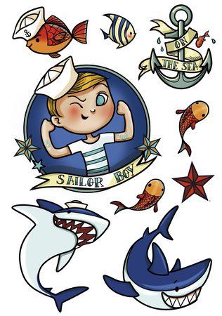 Tatuaże Tattoo Mania Podwodny świat