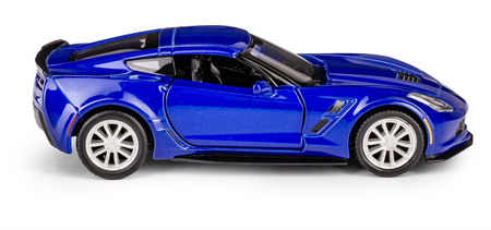 RMZ City Chevrolet Corvette Grand Sport niebieski w skali 1:32