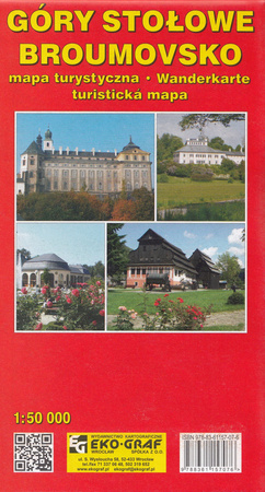 Góry Stołowe Broumovsko 1:50 000