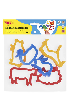 Foremki zwierzęta domowe do mas plastycznych 6szt.