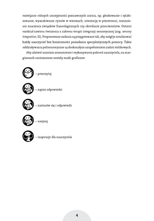 Spektrum możliwości ucznia Zestaw ćwiczeń do pracy z uczniem ze specjalnymi potrzebami edukacyjnymi w tym ze spektrum autyzmu