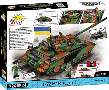 COBI Klocki T-72 M1R ( Pl / Ukr)