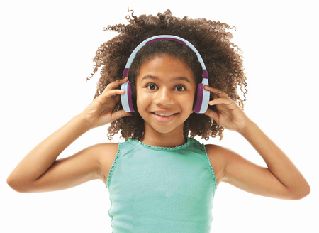 Składane słuchawki Frozen 2 w 1 Bluetooth i przewodowe z zabezpieczeniem głośności dla dzieci HPBT010FZ