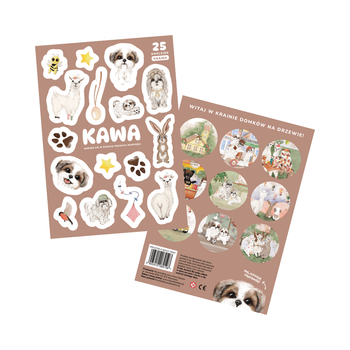 Naklejki Kraina 25 sztuk