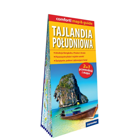 Tajlandia Południowa map&guide PL 2020