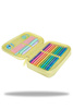 Piórnik 2-komorowy z wyposażeniem Coolpack Jumper 2 pastel powde żółty