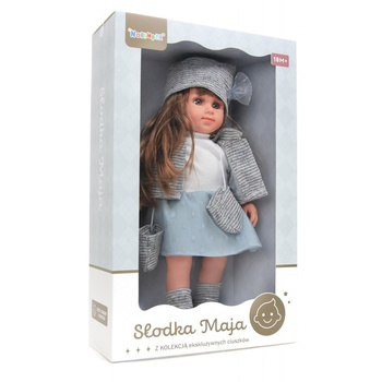 LALKA SŁODKA MAJA SZARY SWETEK