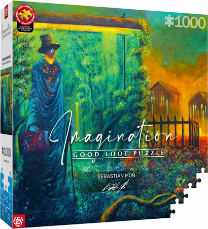Puzzle 1000 Imagination Sebastian Moń Stationary Traveller II
