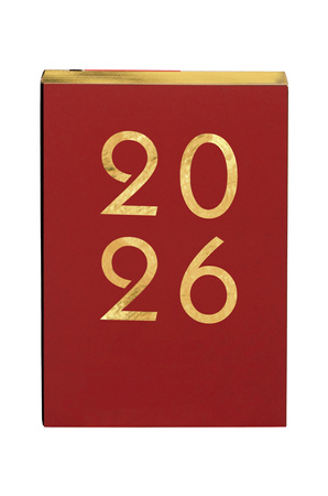 Kalendarz 2026 Art A5 DNS czerwony