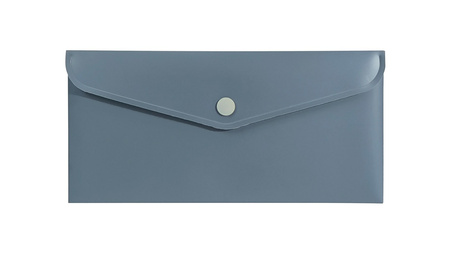 Teczka DL koperta PP grafit morandi