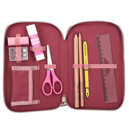 Piórnik potrójny z wyposażeniem Miss Melody Dreamland 13680A