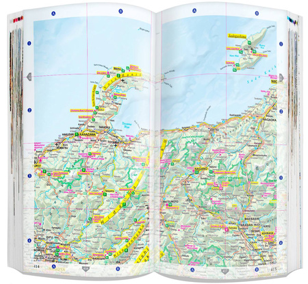 Japonia Przewodnik z atlasem