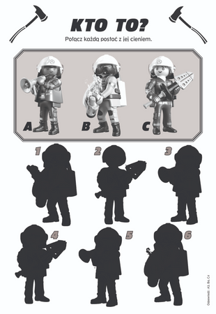 Odważni strażacy. Playmobil Action Heroes. Ekstrazdrapka