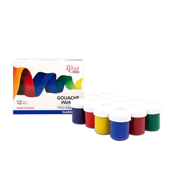 Farby gwasze classic 12 x40 ml