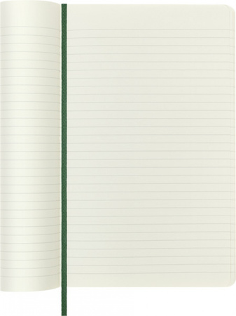 Notes MOLESKINE L (13x21cm) w linie zielony