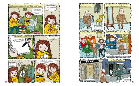 Skradzione muffinki i inne komiksy. Biuro Detektywistyczne Lassego i Mai. Komiks