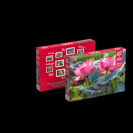 Puzzle 500 CherryPazzi Pink Lotus Flowers 20012