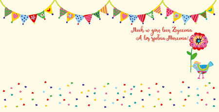 Karnet KW Balonowe życzenia