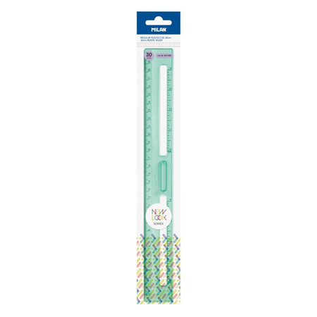 Linijka 30 cm NEW LOOK blister