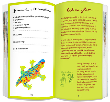 Barcelona dla młodych podróżników przewodnik do bazgrania 2024