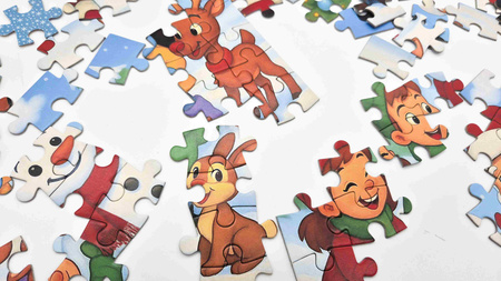 Puzzle 90 Bałwanek i Przyjaciele