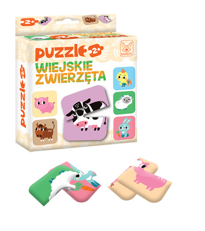 Puzzle Wiejskie Zwierzęta