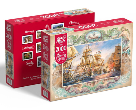 Puzzle 2000 CherryPazzi Sea Battle 50026