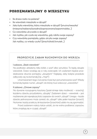 Wierszyki uczące matematyki Rymowanki o liczbach i emocjach z kartami pracy i propozycjami zabaw ruchowych