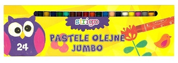Pastele olejne jumbo Strigo 24 kolory