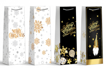 Torebki prezentowe BN 12 sztuk mix wzorów WK 22545