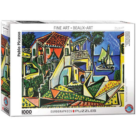 Puzzle 1000 Picasso Mediterranean Landscape 6000-5854