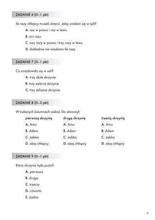 Lubię czytać ze zrozumieniem testy dla uczniów klas II–IV szkoły podstawowej