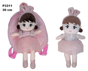 Plecak z odpinana laleczką P3311