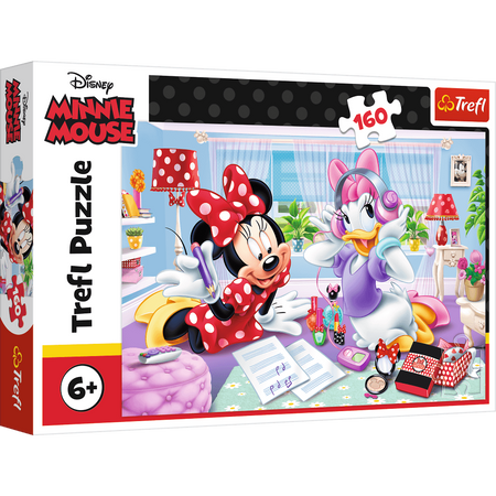 Puzzle 160 Dzień z przyjaciółką Disney Minnie 15373