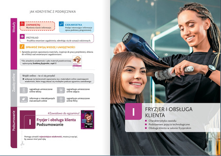 Pielęgnacja włosów i skóry głowy kwalifikacja FRK. 01 Podręcznik do zawodu technik usług fryzjerskich szkoły ponadpodstawowe część 1