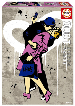Puzzle 1000 Pocałunek TV Boy 113443