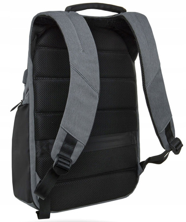 Plecak męski na laptopa r-bag Drum Grey