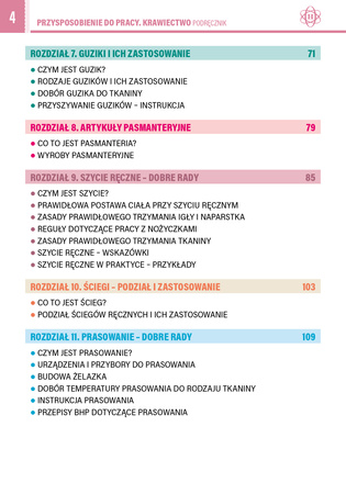 Przysposobienie do pracy Krawiectwo Podręcznik dla uczniów z niepełnosprawnością intelektualną