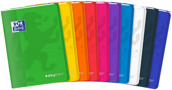 Zeszyt A5 60.k kratka Oxford PP Easybook 1szt.mix